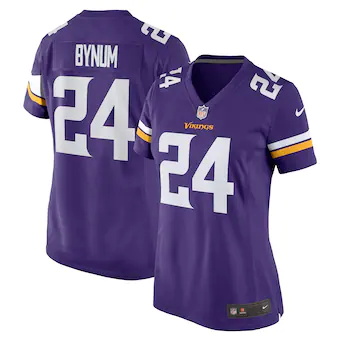 womens nike camryn bynum purple minnesota vikings player ga